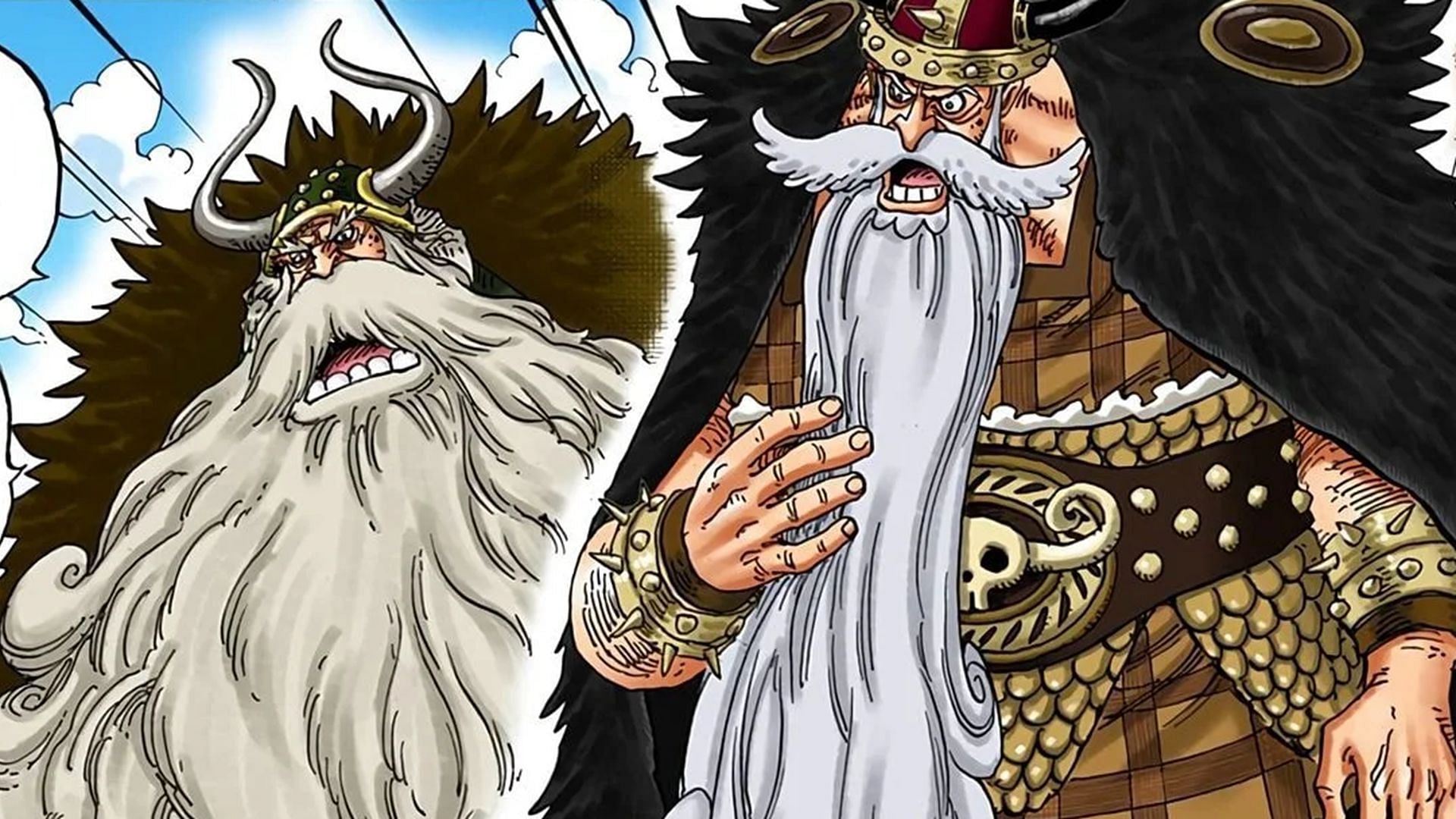 Jorul and Jarul arranged Harald's marriage with Estrida (Image via Shueisha)